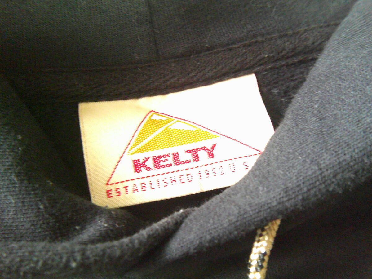  状態良　KELTY コラボ　トレーナー素材ワンピ　裏起毛　黒_画像4