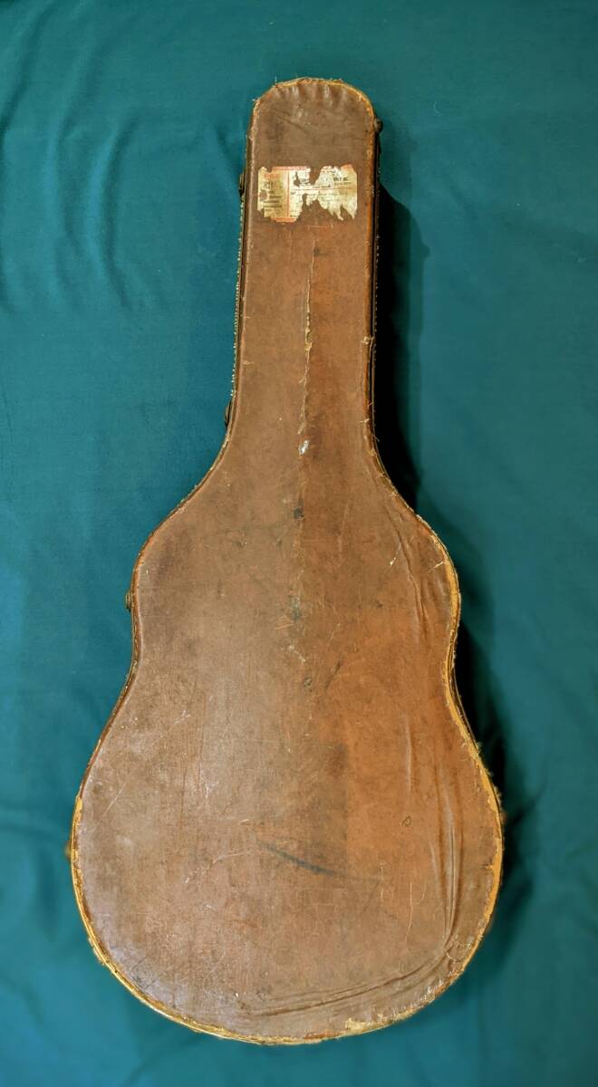 ビンテージ　ギブソン50年代ハードケースフルアコ、Gibson brown hard shell case 1950s full depth for L5,etc_画像1