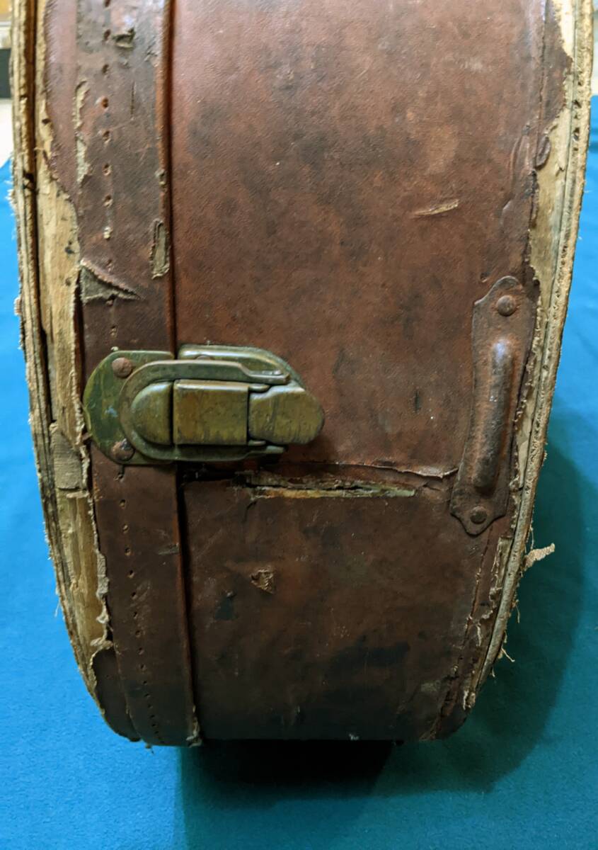 ビンテージ　ギブソン50年代ハードケースフルアコ、Gibson brown hard shell case 1950s full depth for L5,etc_画像6