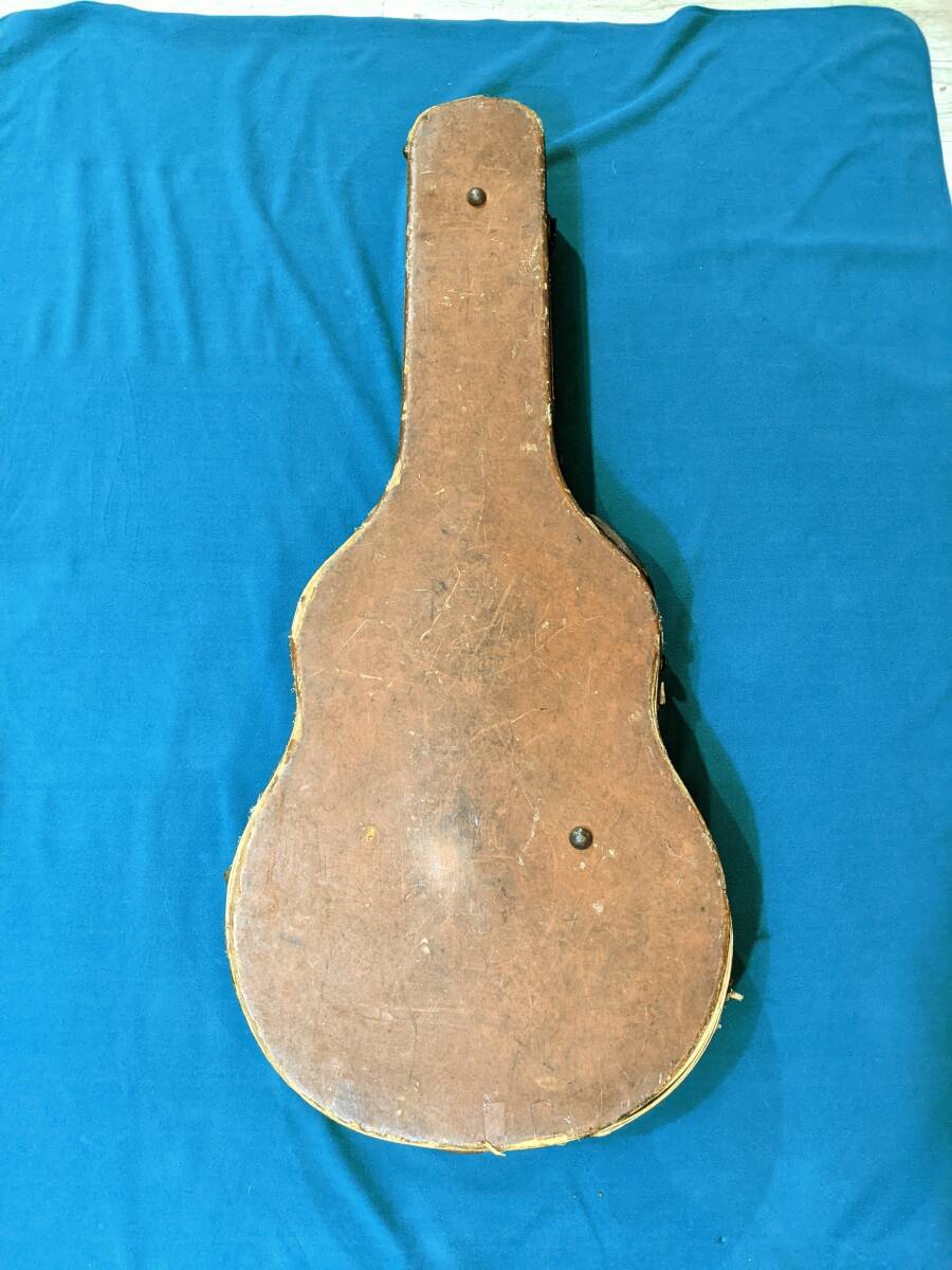 ビンテージ　ギブソン50年代ハードケースフルアコ、Gibson brown hard shell case 1950s full depth for L5,etc_画像2