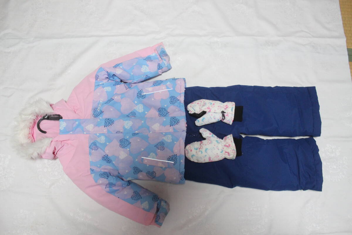 激安・DUSTIの防寒着上下セット&ミトン手袋(おまけ)_画像1