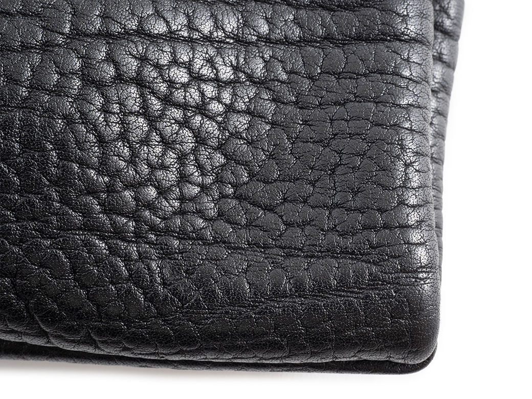 プラダ レザーショルダー バッグ 2VY008 ブラック メンズ トートバッグ 大きめ PRADA 中古_画像4