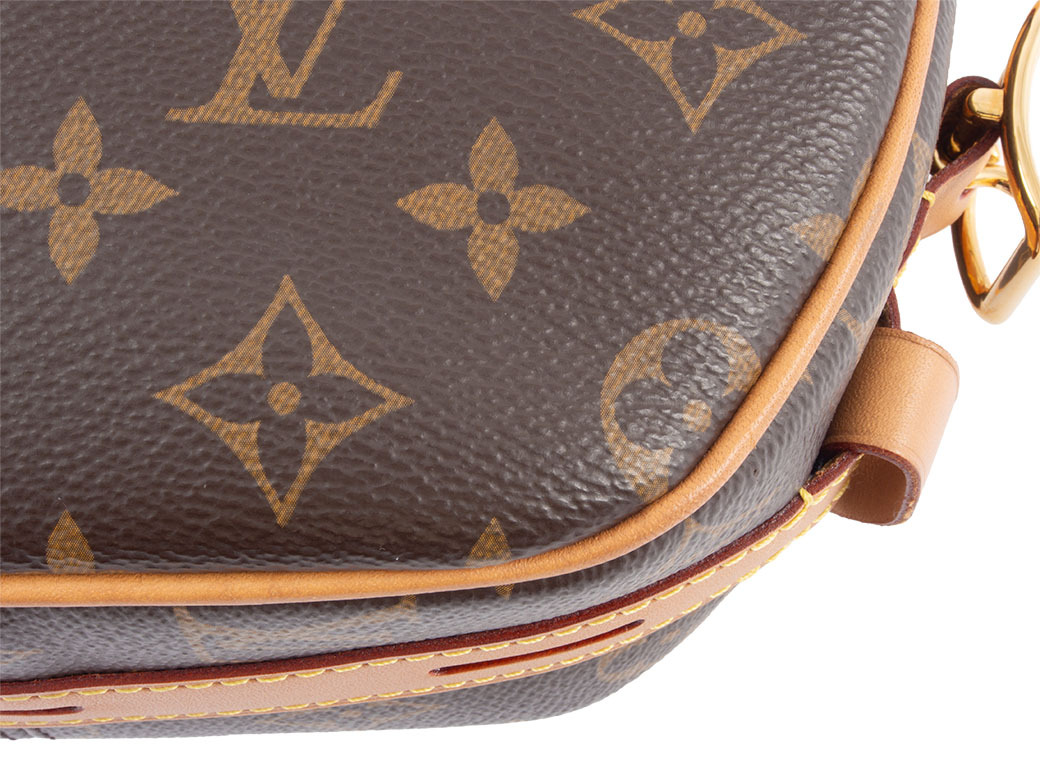 ルイ ヴィトン LOUIS VUITTON ボワットシャポースープルMM バッグ モノグラム M45647 モノグラムキャンバス 中古_画像4