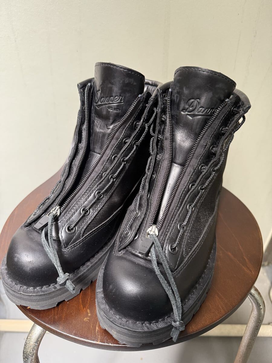 【25.0】【US7】ダナーフィールドR ジッパーユニット付き　Danner ゴアテックス　ブラック_画像3