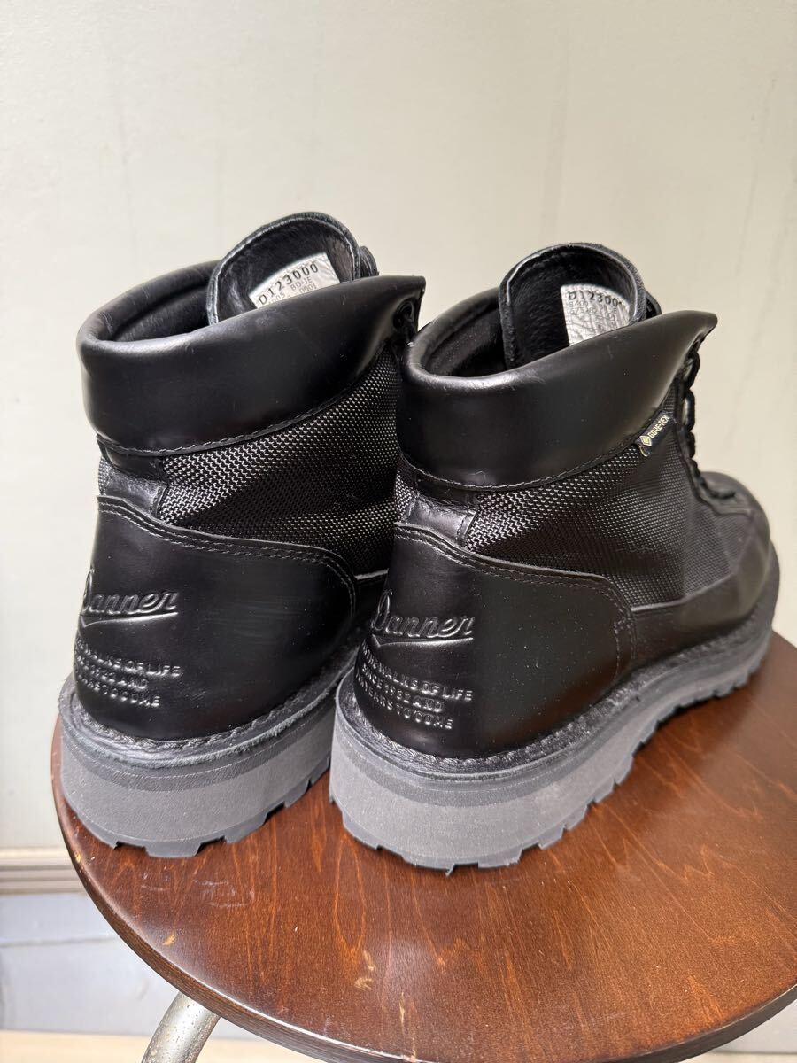 【25.0】【US7】ダナーフィールドR ジッパーユニット付き　Danner ゴアテックス　ブラック_画像4