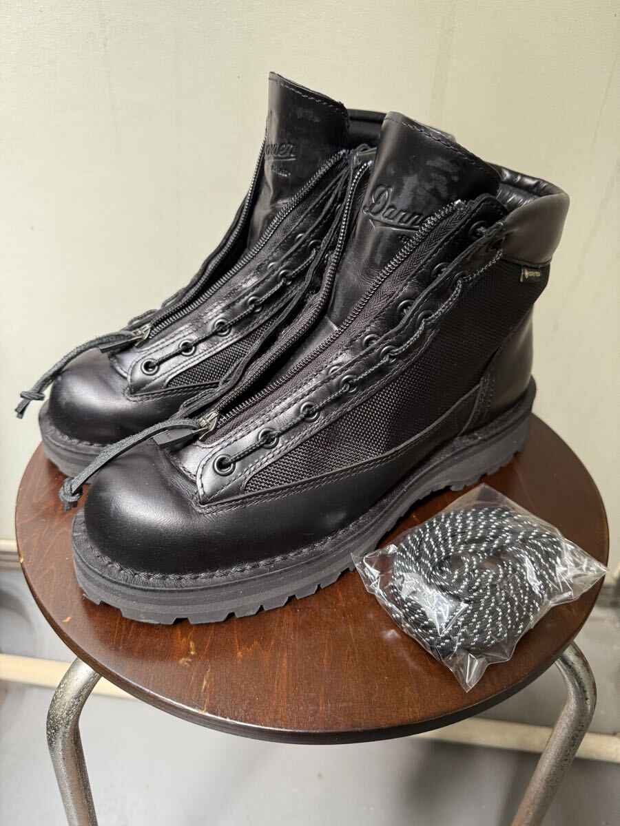【25.0】【US7】ダナーフィールドR ジッパーユニット付き　Danner ゴアテックス　ブラック_画像10