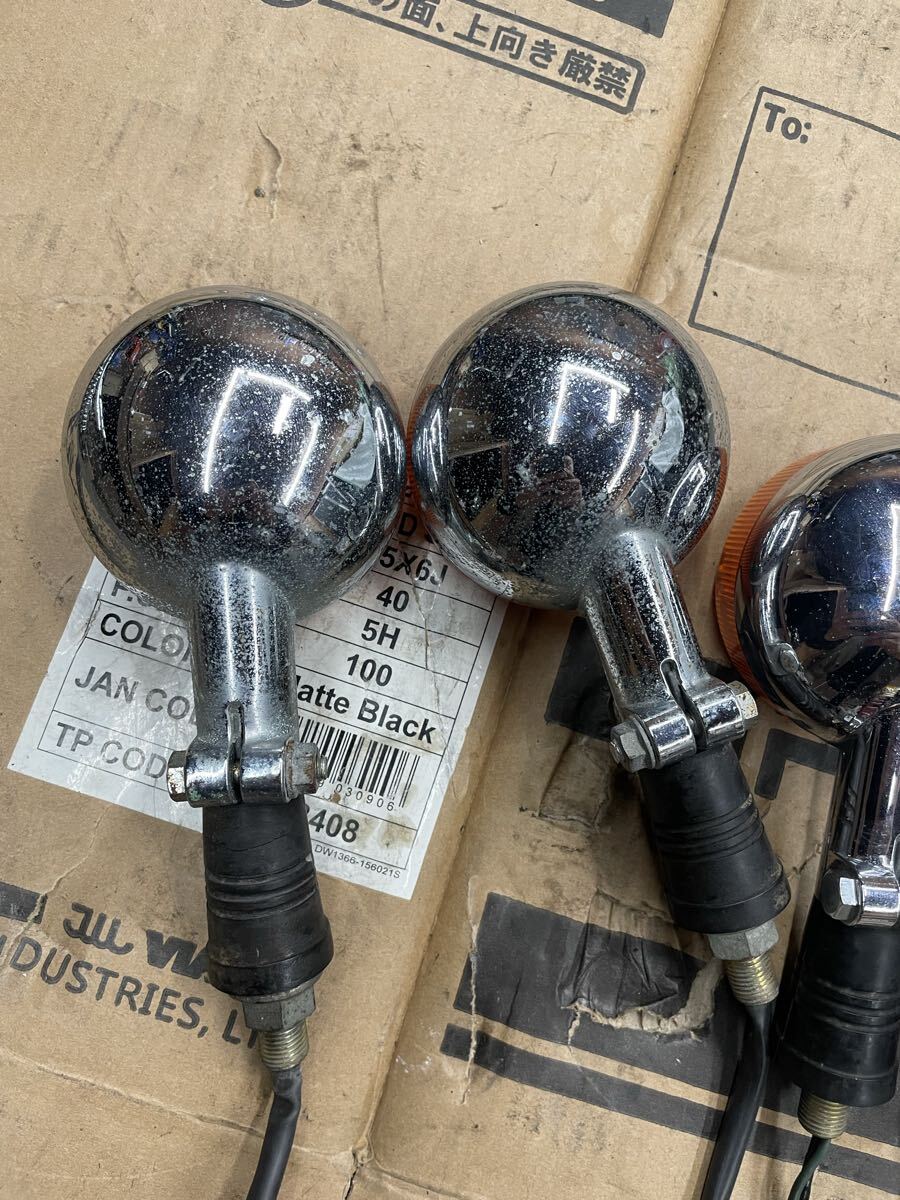 ヤマハ SR400 純正 前後 ウインカー セット 検) 1JR RH01J SR500_画像3