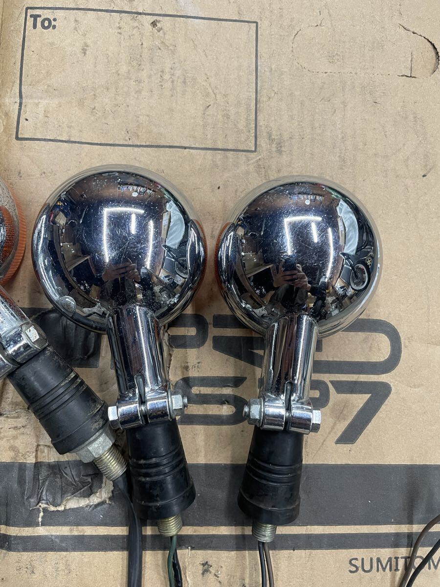 ヤマハ SR400 純正 前後 ウインカー セット 検) 1JR RH01J SR500_画像4