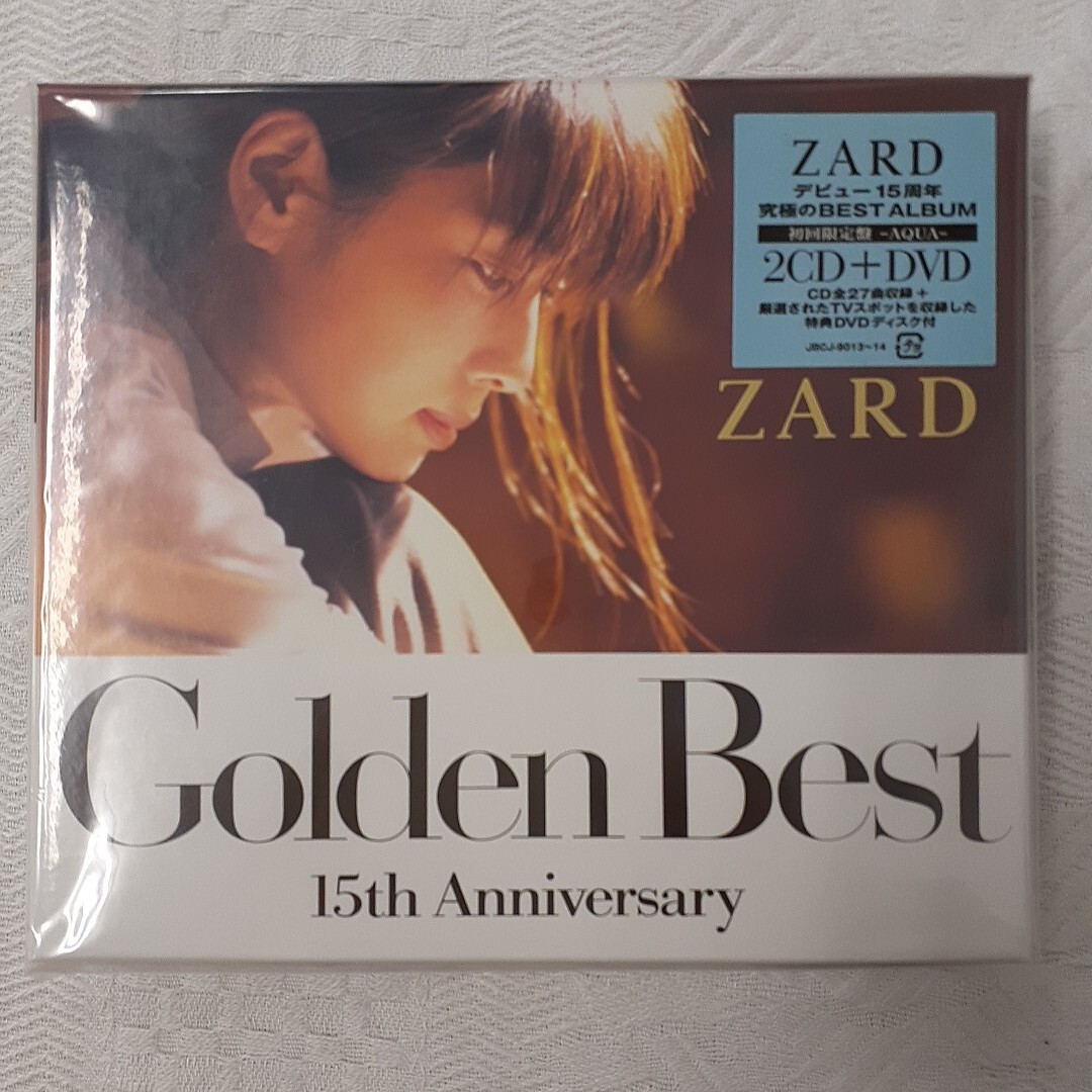 s285 Golden BEST 15th Anniversary ZARD アルバム2CD+DVD 三枚組 冊子二冊付き 紙箱入り_画像1
