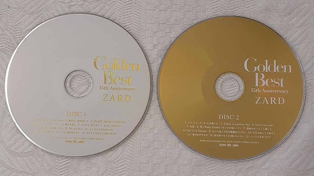 s285 Golden BEST 15th Anniversary ZARD アルバム2CD+DVD 三枚組 冊子二冊付き 紙箱入り_画像6