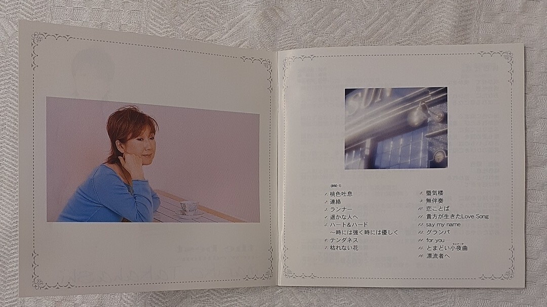 s323 the best ~new edition~ 高橋真梨子 帯付き アルバムCD 二枚組 _画像4