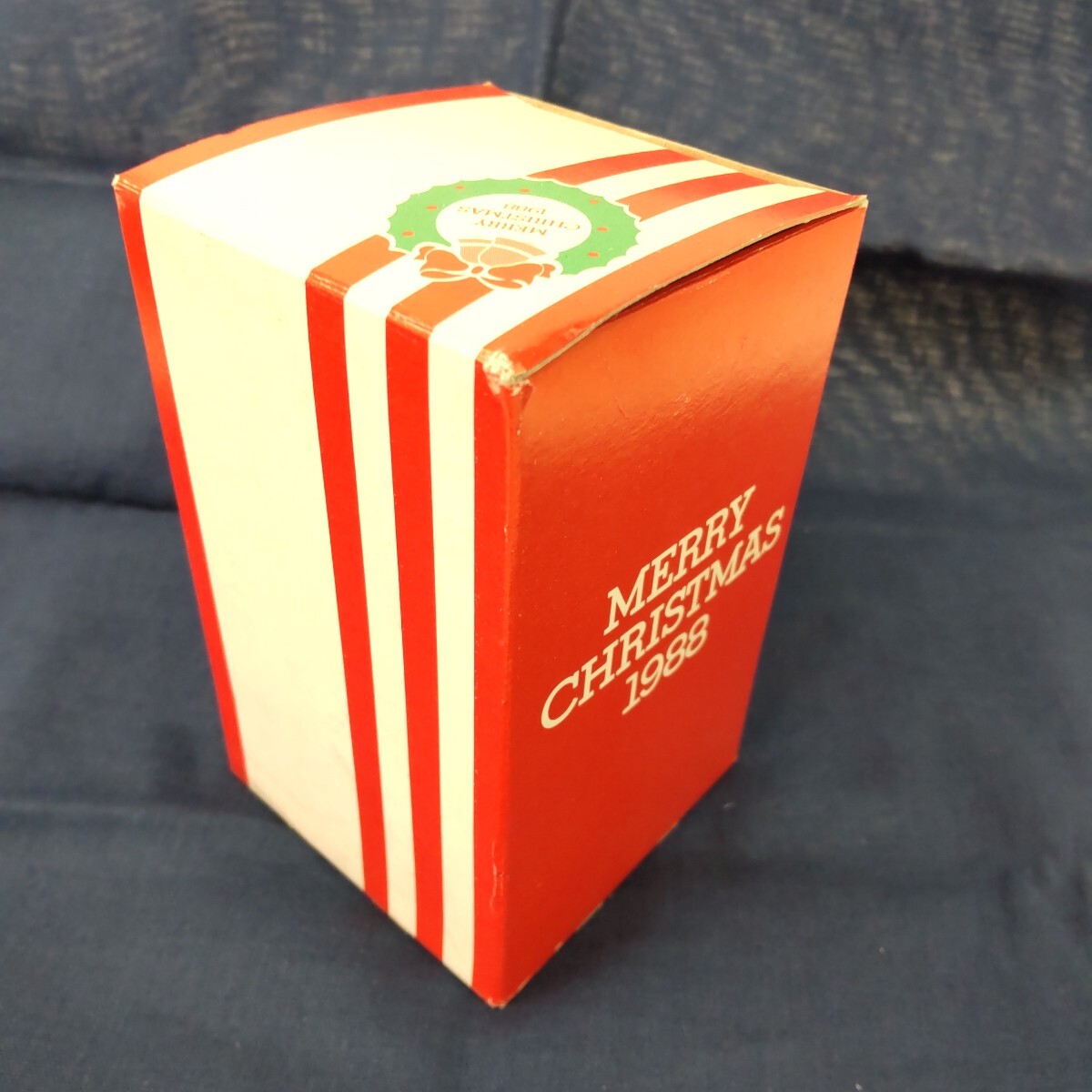 s593 KFC ケンタッキーフライドチキン ディナーベル 1988年 クリスマス 景品 箱付き 昭和レトロ_画像7