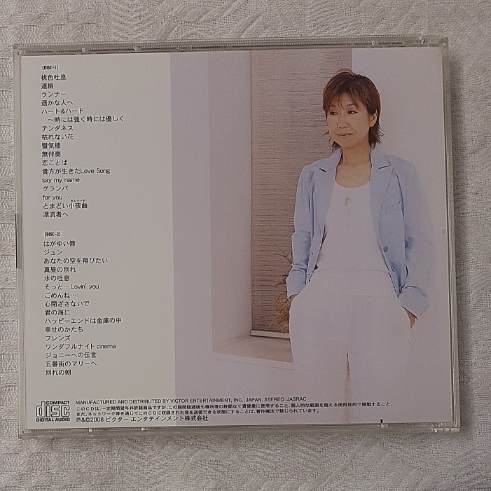 s323 the best ~new edition~ 高橋真梨子 帯付き アルバムCD 二枚組 _画像2