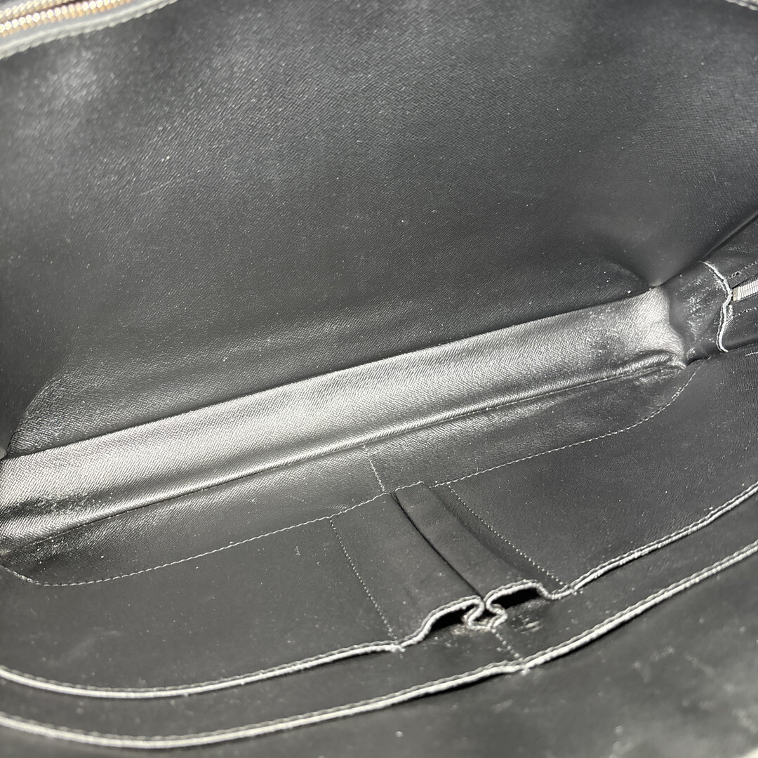 1円 美品 Louis Vuitton ルイヴィトン ポルトドキュマン ヴォワヤージュ エピ ビジネスバッグ ブリーフケース オールレザー ロゴ型押し_画像9