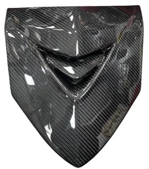 YAMAHA( ヤマハ) 2型シグナスX　SE44用 カーボンのフロントカバー 社外品_画像1