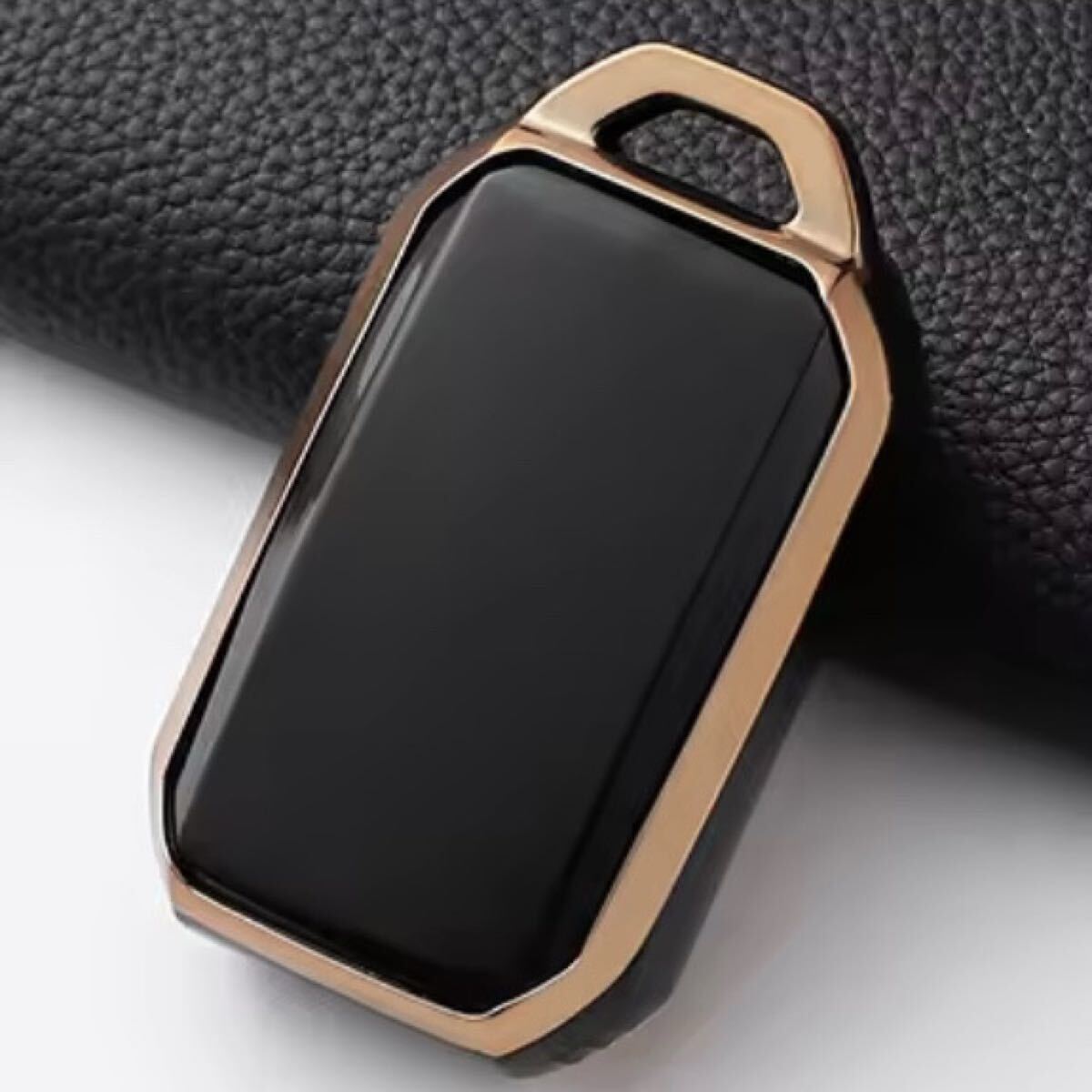 スズキ★スマートキー キーケース★スペーシア ワゴンRスマイル ソリオ 傷 破損防止 スライドドア キーホルダー キーケース 黒 送料無料_画像2