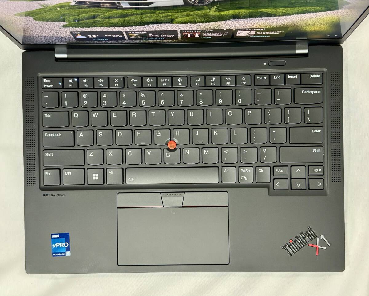 美品フルスペック ThinkPad X1 Carbon Gen11 - MS Office 2021 - LTE付き - CPU i7 / MEM 64GB / SSD 2TB / LCD タッチ4K / 顔認証