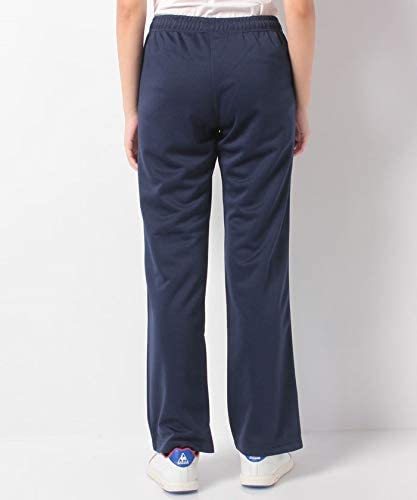 【KCM】Z-lecoq-63-L★展示品★【le coq sportif/ルコック】レディース　ウォームアップロングパンツ　QMWOJG11MG　ネイビー　サイズL_画像3