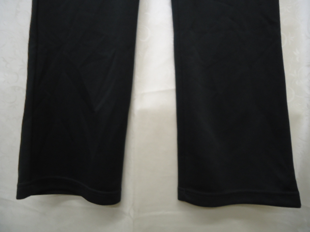【KCM】Z-lecoq-59-O★展示品★【le coq sportif/ルコック】レディース ウォームアップロングパンツ QMWOJG11MG ブラック サイズO_画像5
