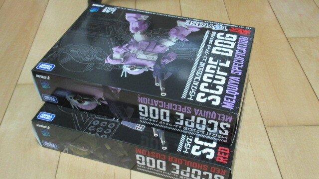 ★T-SPARK TOYRISE トイライズ ATコレクション01 ＆ 02 スコープドッグ レッドショルダーカスタム スコープドッグ ＆ メルキア仕様_画像7