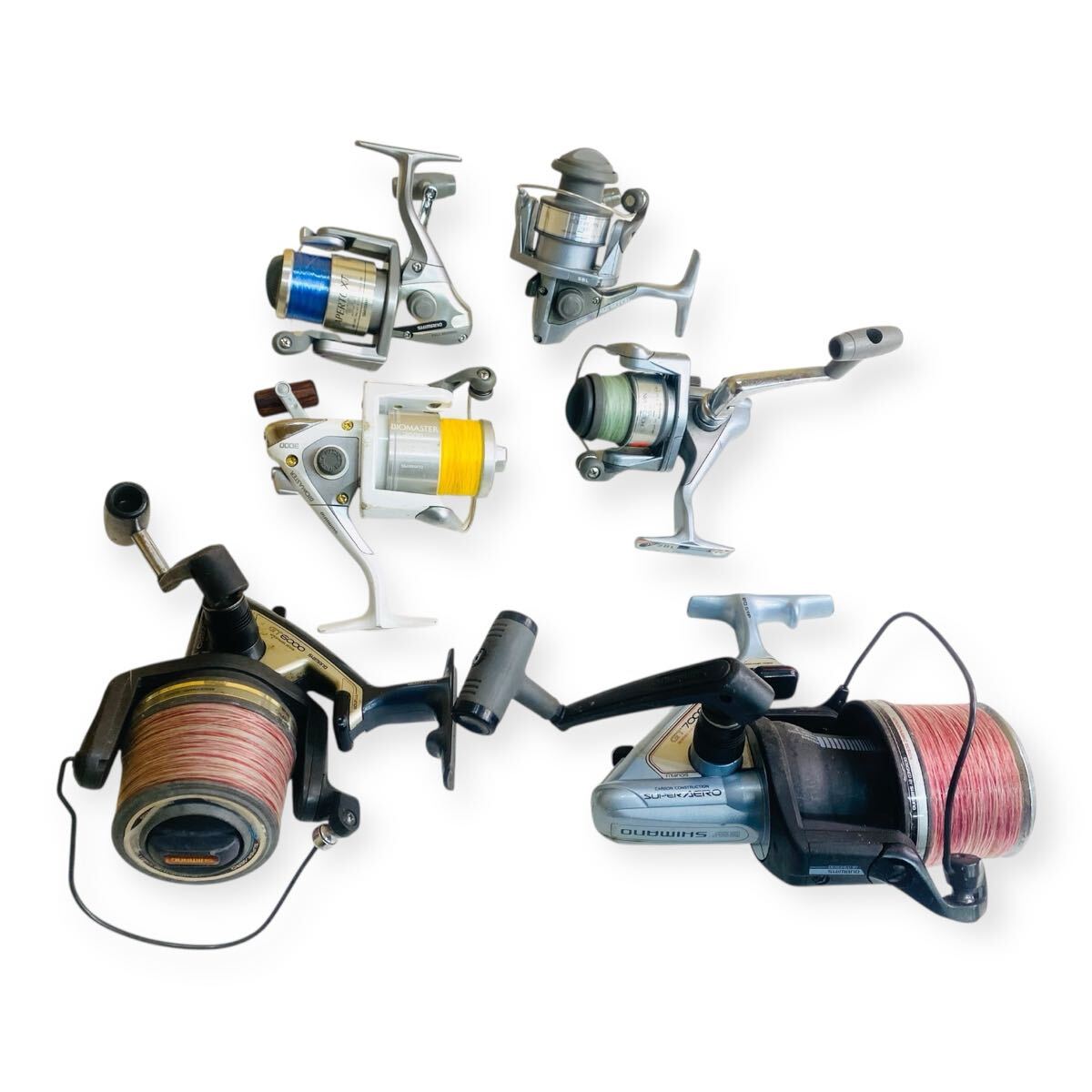 ６８　 SHIMANO シマノ 6個　まとめセット　リール　釣り　つ 釣り具　_画像1