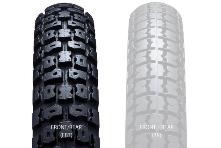 IRC(アイアールシー)タイヤ 2.75-17 4PR FB3 WT 前後共用 1本販売_画像1