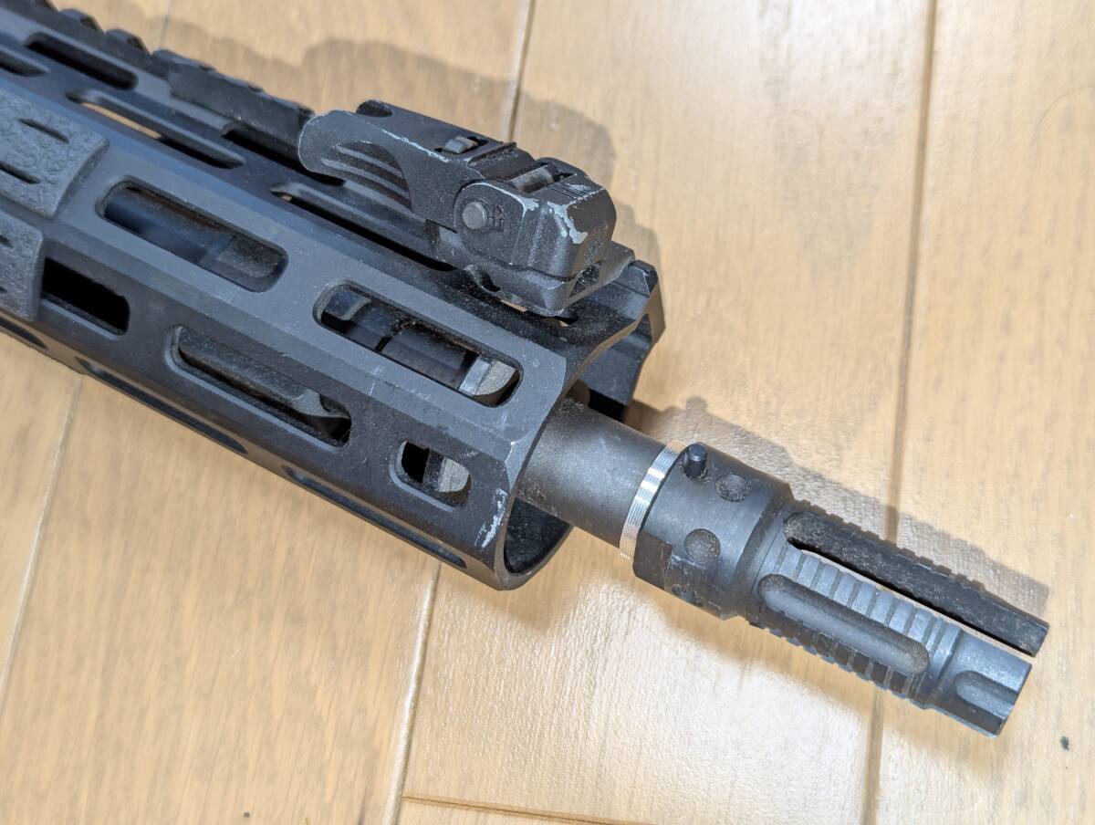 【中古】VFC KAC SR16E3 Mod2 M-Lok カービン GBB V2 予備マガジン付き 検】ナイツアーマメント Knight's Armament ガスブローバック SR-16_画像6