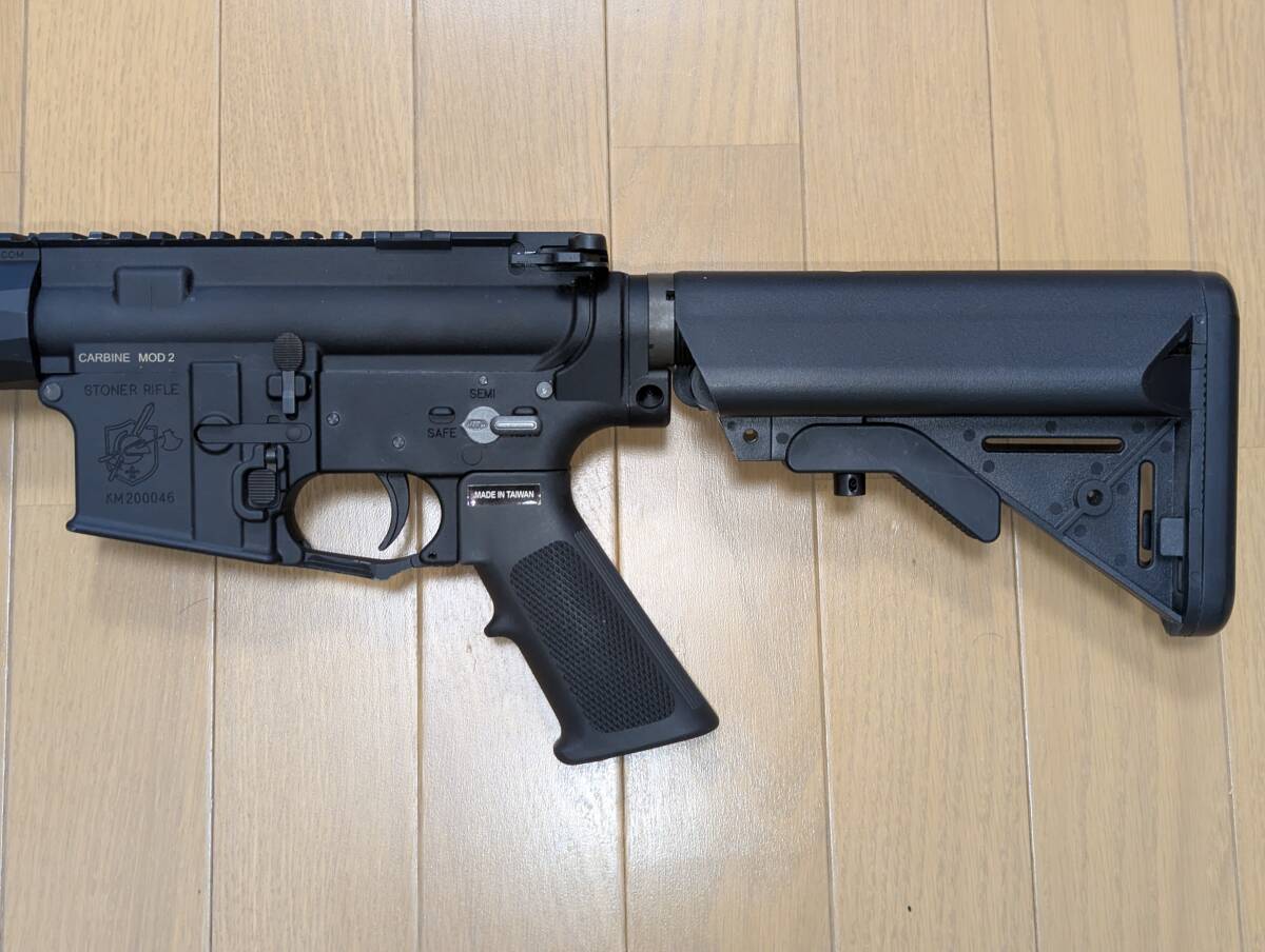【中古】VFC KAC SR16E3 Mod2 M-Lok カービン GBB V2 予備マガジン付き 検】ナイツアーマメント Knight's Armament ガスブローバック SR-16_画像3