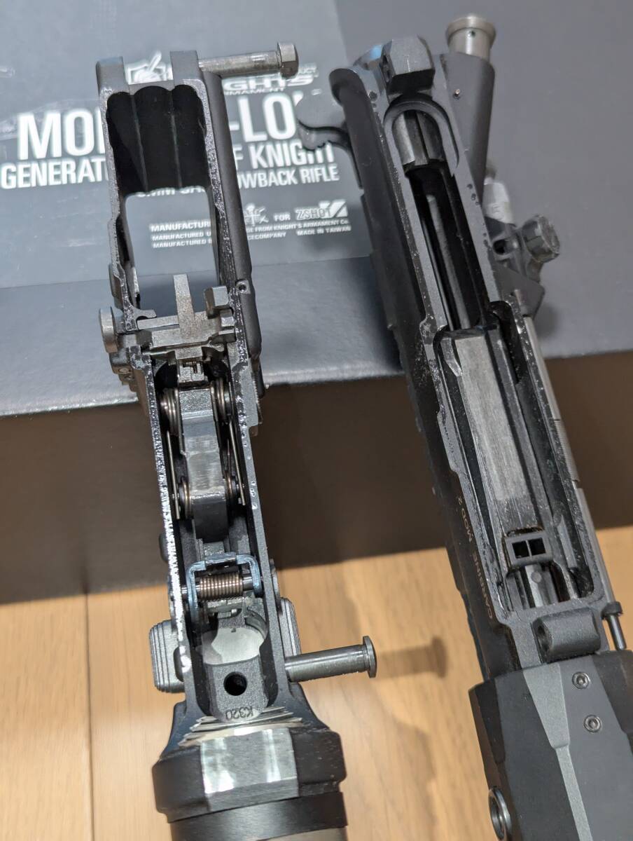 【中古】VFC KAC SR16E3 Mod2 M-Lok カービン GBB V2 予備マガジン付き 検】ナイツアーマメント Knight's Armament ガスブローバック SR-16_画像8