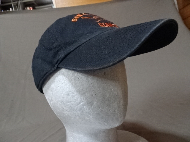 激レア USA購入【47BRAND】 MLBメジャーリーグ サンフランシスコ ジャイアンツ【San Francisco Giants】 ロゴ刺繍入り キャップ 中古品_画像5