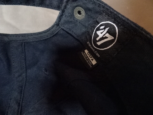 激レア USA購入【47BRAND】 MLBメジャーリーグ サンフランシスコ ジャイアンツ【San Francisco Giants】 ロゴ刺繍入り キャップ 中古品_画像10