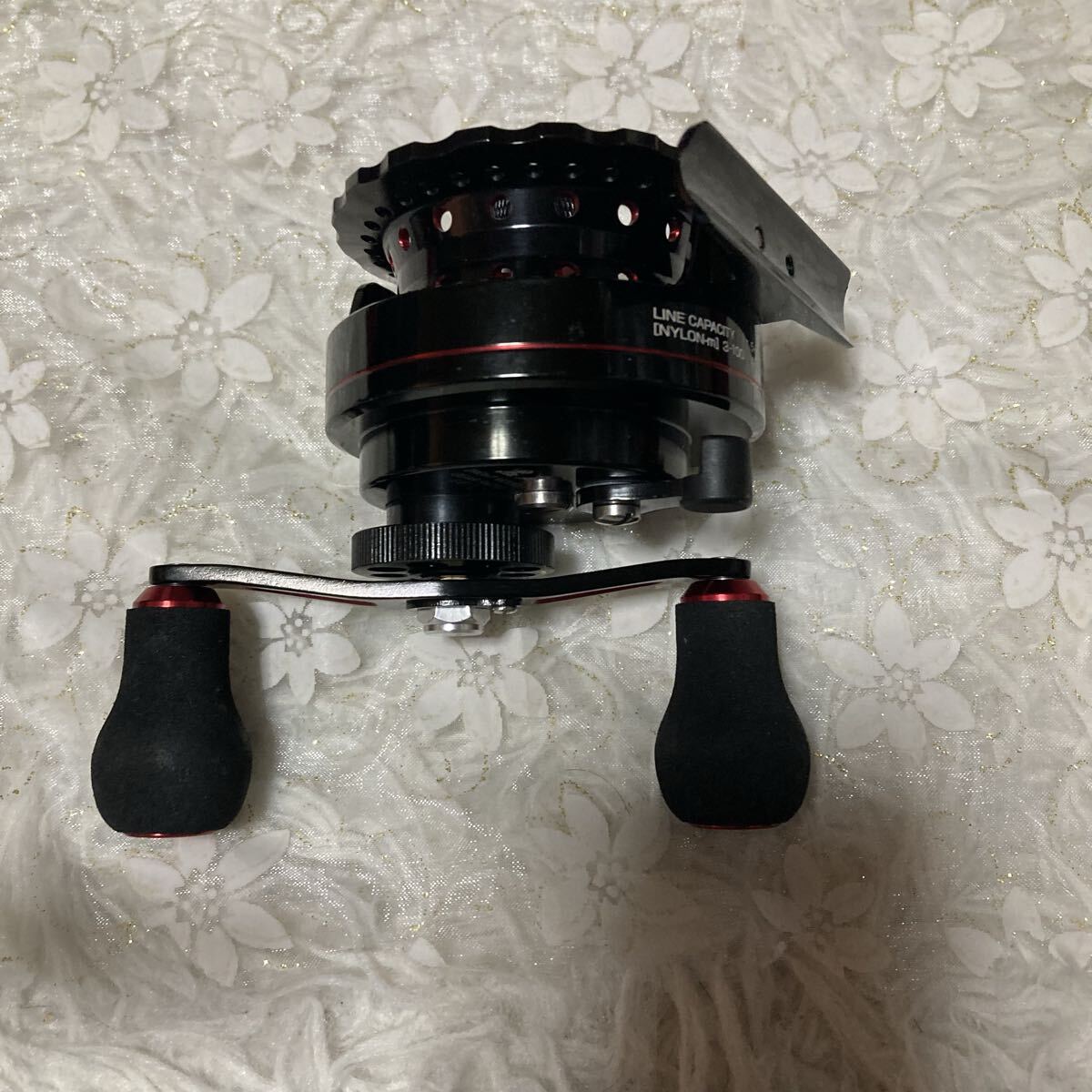 黒王 美品 クロダイ チヌ ファンツール リール イカダ_画像5
