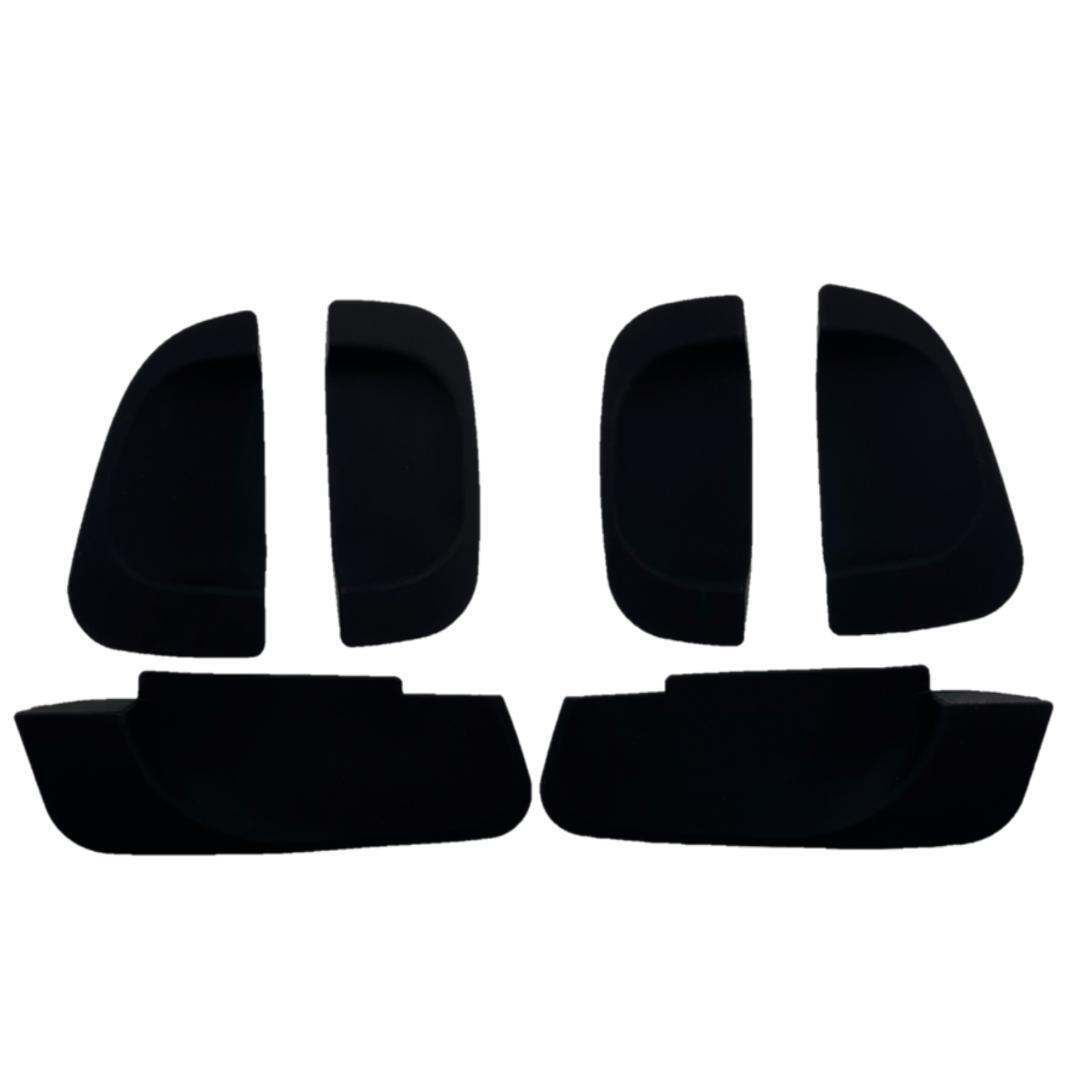 【マットブラック】ハイエース 200系 ドアノブプロテクター ドアノブカバー_画像6