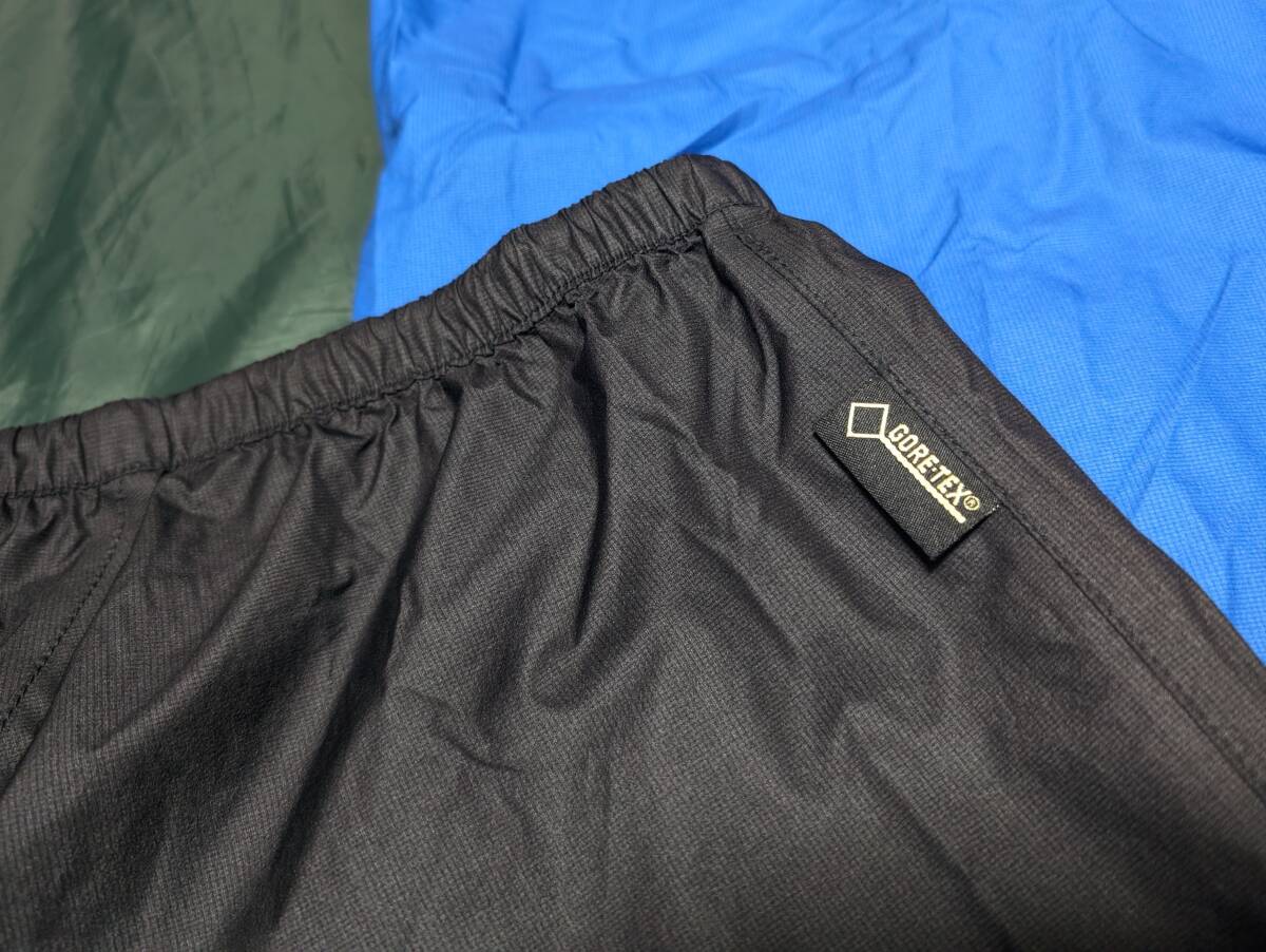 極美品★mont-bell モンベル スタッフバッグ付 防風/防水 GORE-TEX ゴアテックス トレントフライヤー ジャケット & パンツ 上下 M_画像7