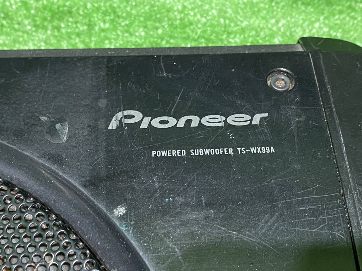 パイオニア カロッツェリア パワードサブウーファー TS-WX99A 動作確認済 PIONEER CARROZZERIA ウーファー 。。。 5386_画像3