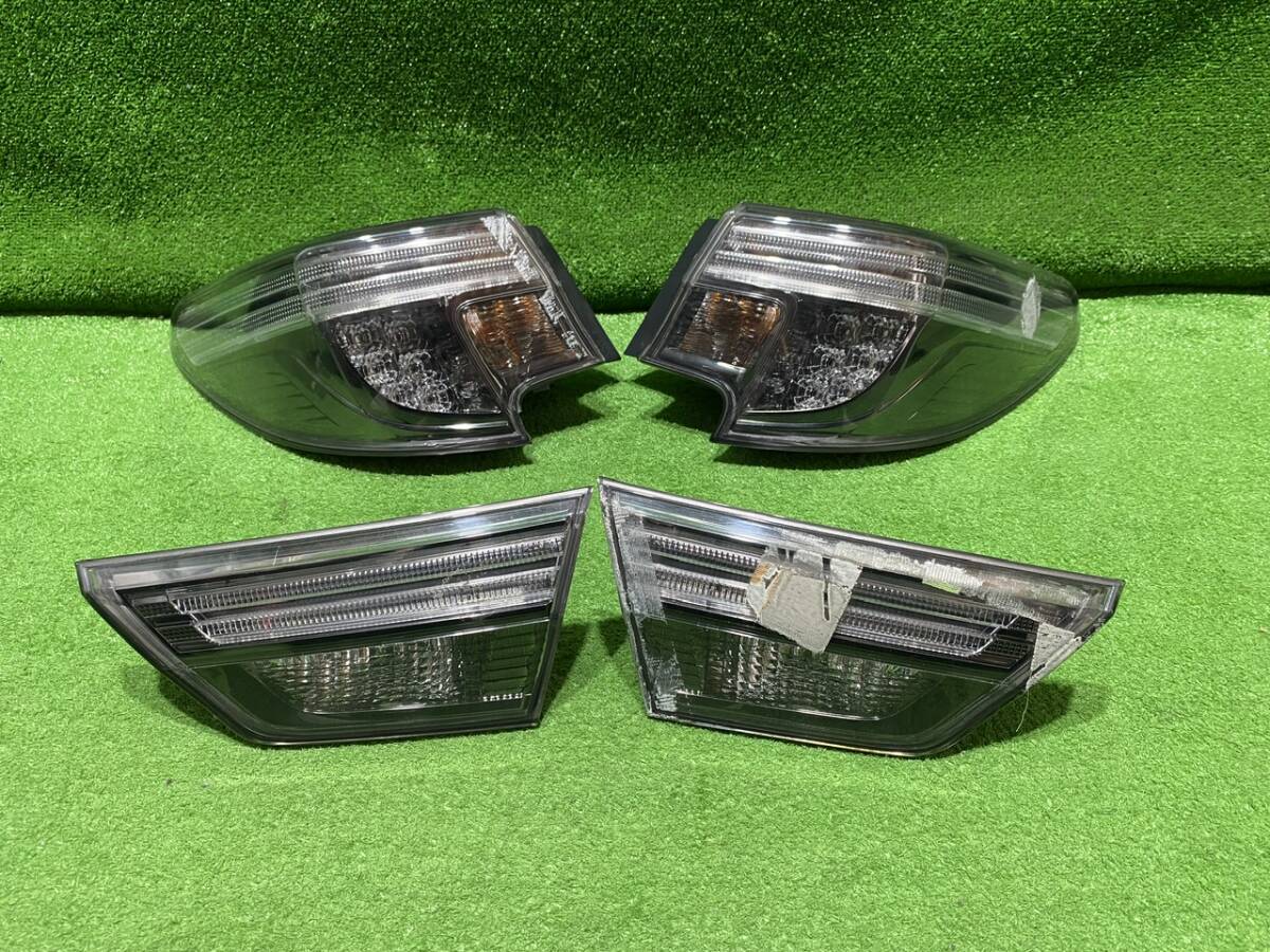 130系 マークX GRX135 中期 後期 純正 テールランプ リアライト 1台分 4点セット LED点灯OK!! GRX130 。。。 5387_画像1
