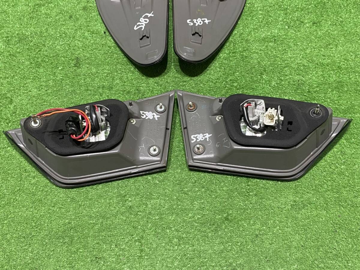130系 マークX GRX135 中期 後期 純正 テールランプ リアライト 1台分 4点セット LED点灯OK!! GRX130 。。。 5387_画像8