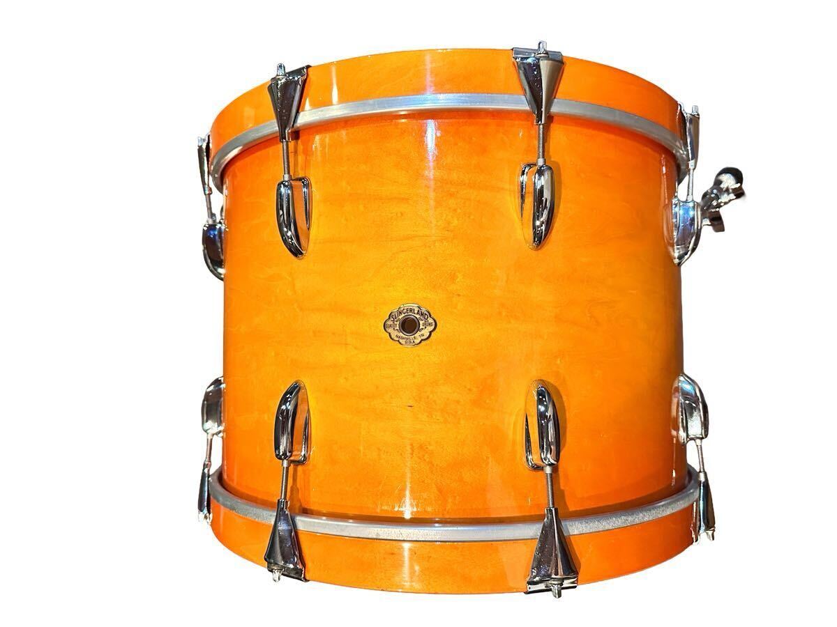 【最高峰の逸品?稀少】Slingerland Studio King スリンガーランド スタジオキング20in.バスドラム 1998年制 メイプル?シェル Umber Burst