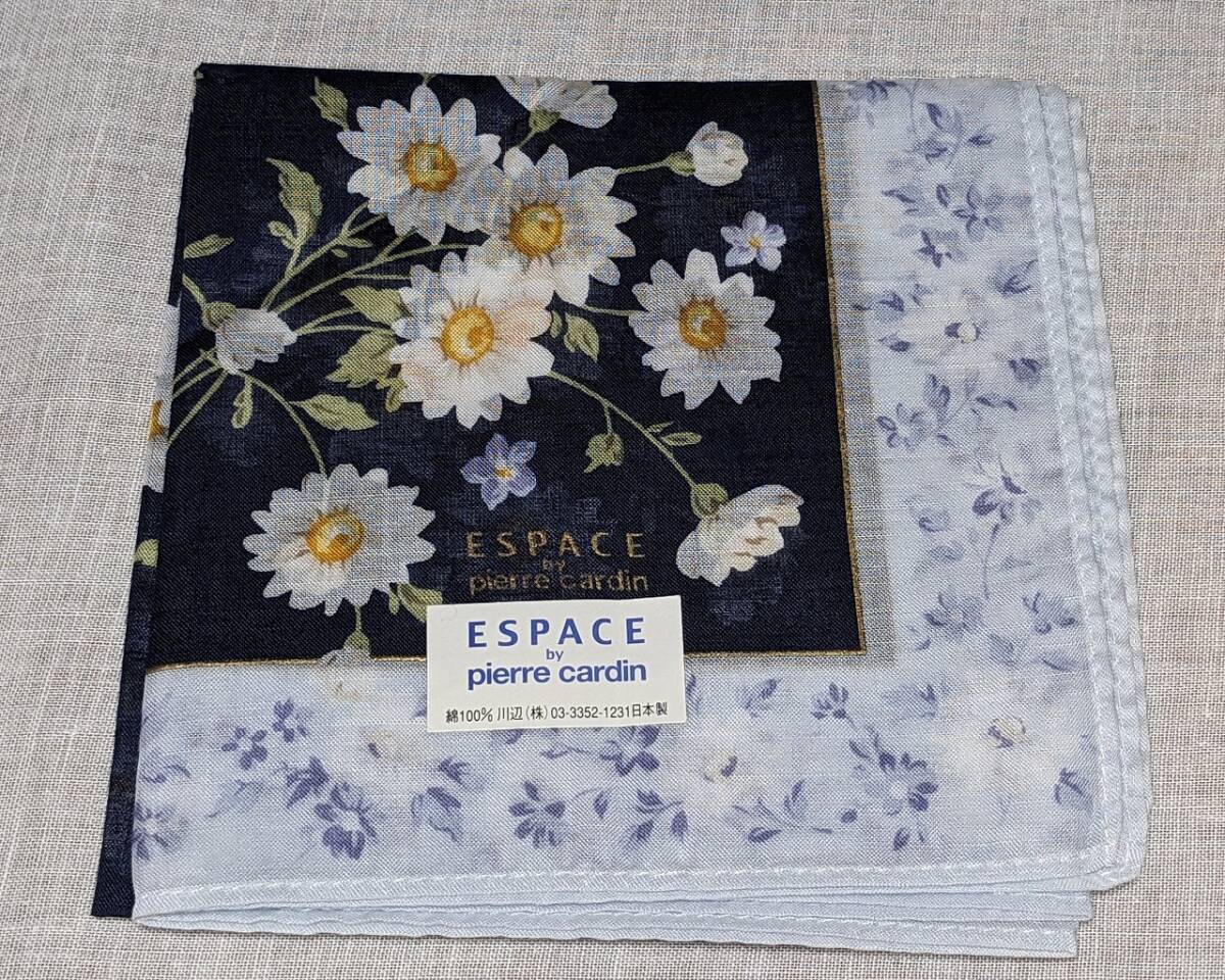 ★未使用品★pierre cardin / ピエール・カルダン ハンカチ　と　Private Label / プライベートレーベル ハンカチ_画像2