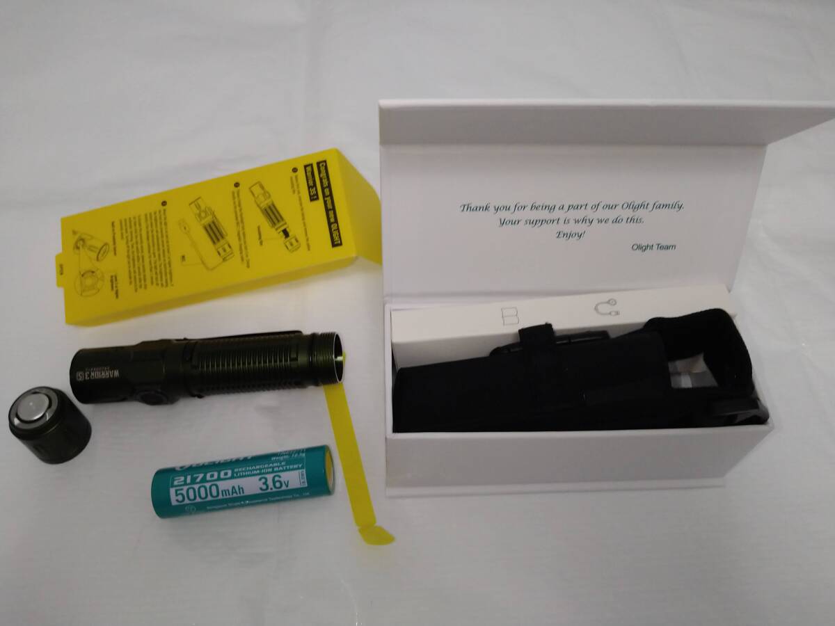 中古 オーライト WARRIOR 3S ウォーリア OLIGHT フラッシュライト LED