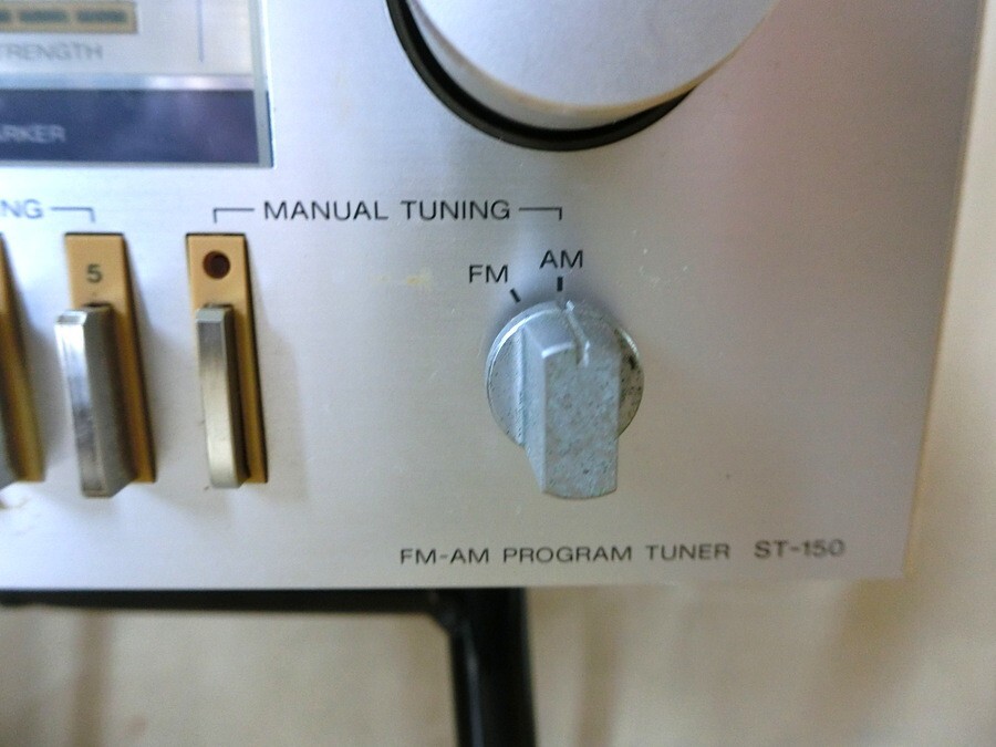 オーディオチューナー SONY FM-AM PROGRAM TUNER ST-150 ソニー オーディオ チューナー 【DD104】_画像5