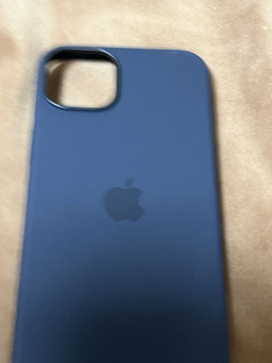 Apple Apple оригинальный * iPhone 15 Plus силиконовый чехол * черный * прекрасный товар 