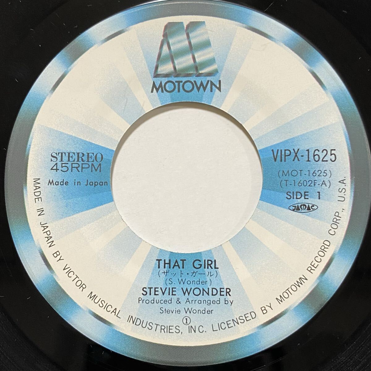 スティービー ワンダー STEVIE WONDER ザット ガール THAT GIRL ALL I DO 7inch 7インチ EP 國內(nèi)盤 カバー ネタ 2PAC 50 CENT BLACKSTREET