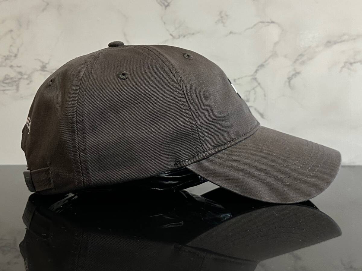 【未使用品】571KB 上品★TOMMY HILFIGER トミー・ヒルフィガ－ キャップ CAP 上品で高級感のあるグレーのコットン素材《FREEサイズ》_画像3
