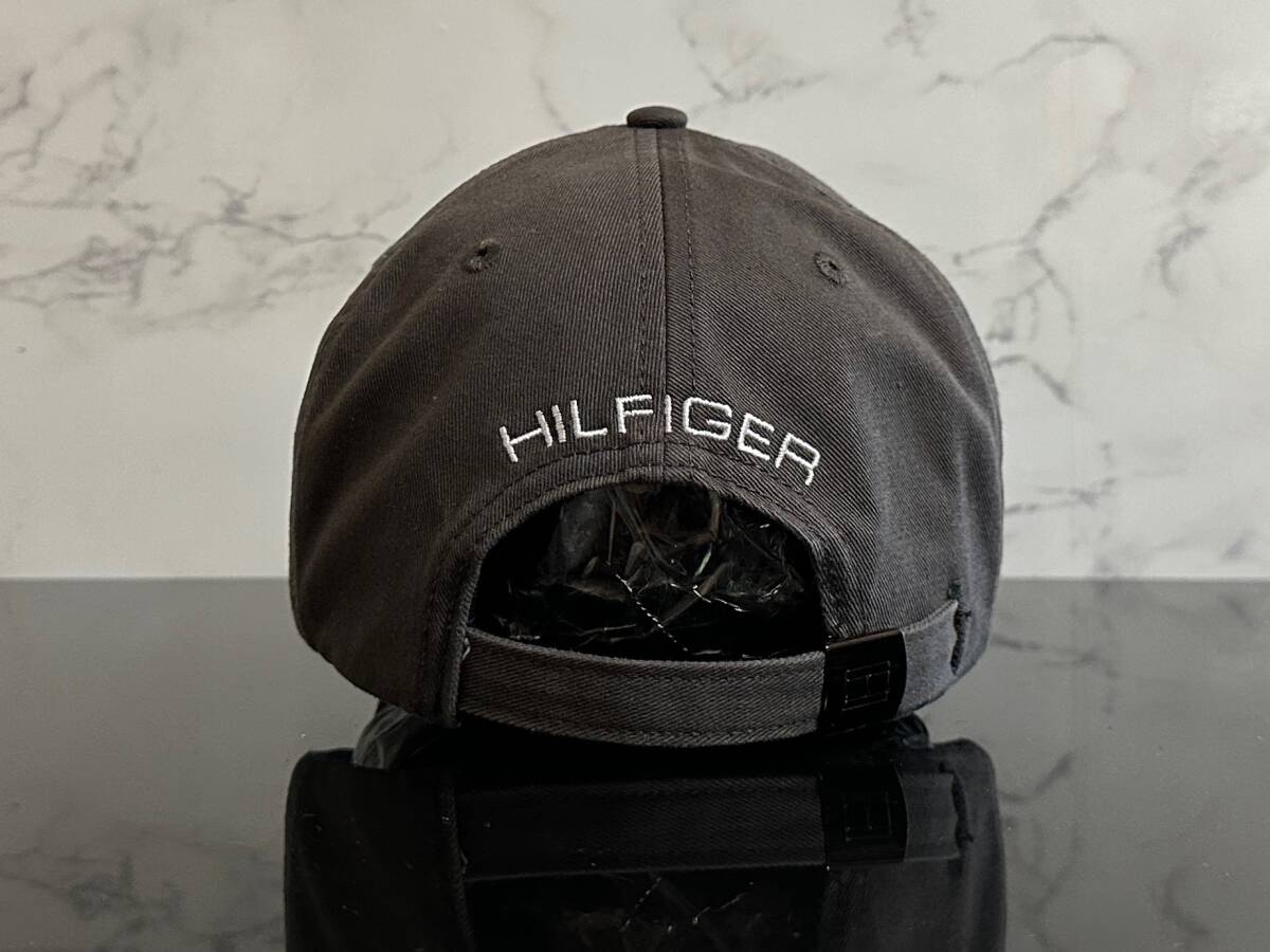 【未使用品】571KB 上品★TOMMY HILFIGER トミー・ヒルフィガ－ キャップ CAP 上品で高級感のあるグレーのコットン素材《FREEサイズ》_画像6