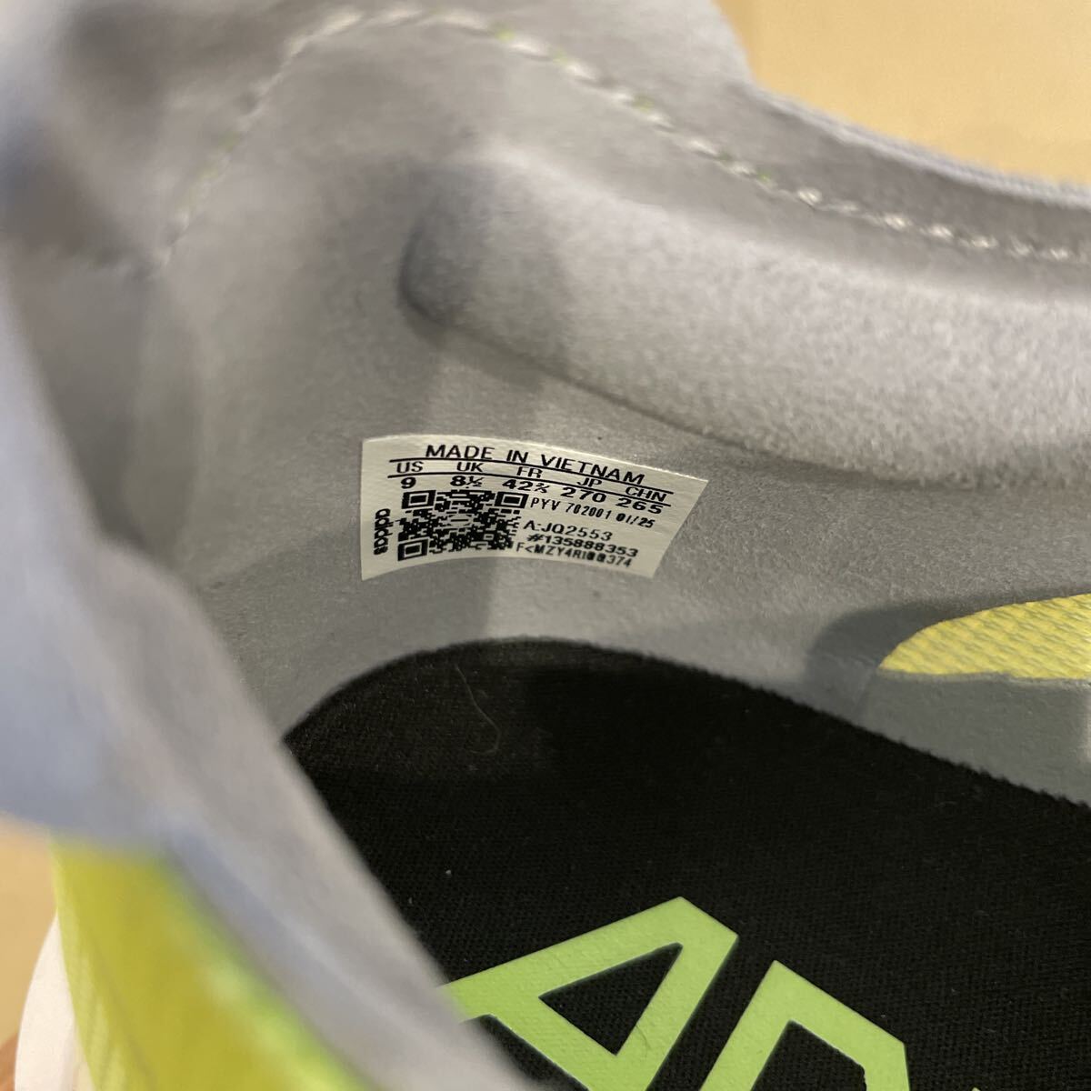 27.0cm アディダス　 ADIZERO BOSTON12 アディゼロ　 ボストン　 ランニング adidas_画像7