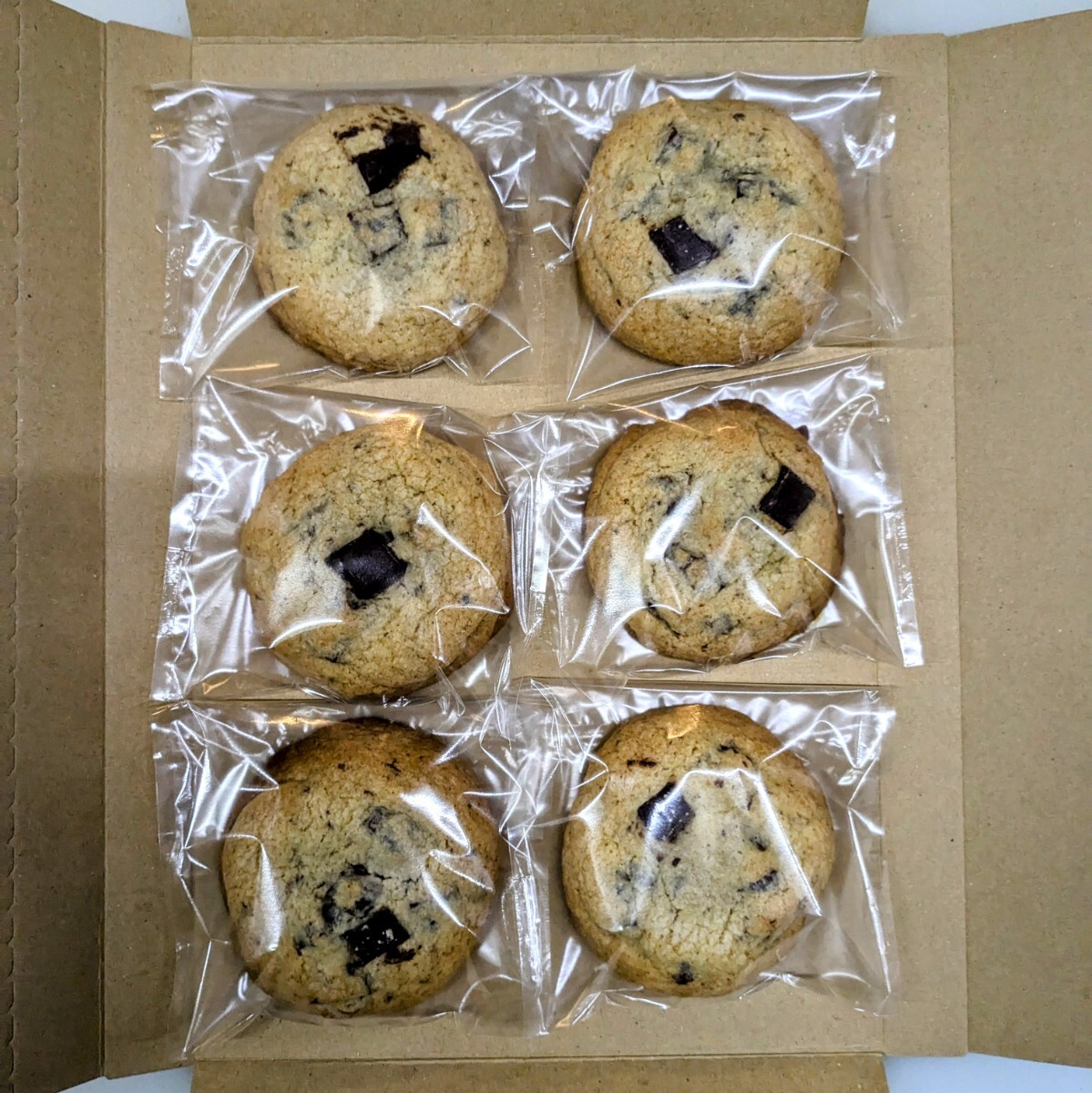 アメリカンチューイークッキー　6枚入　チョコチャンククッキー_画像3