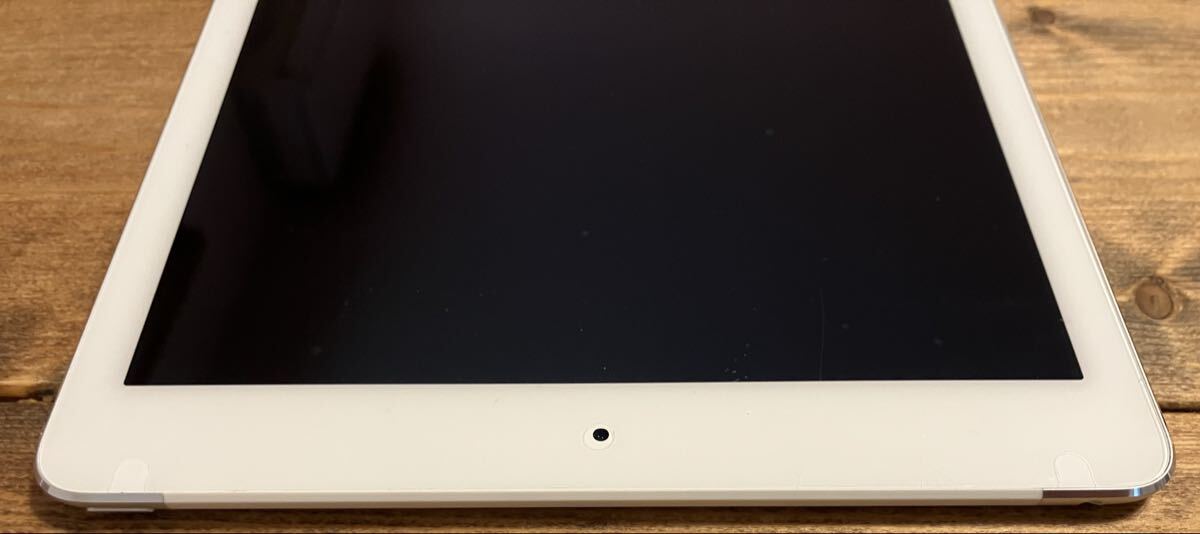 Apple iPad Air 第2世代 Wi-Fi Cellular 16GB A1567 Softbank 判定〇 シルバー AC付属(A1357)_画像6