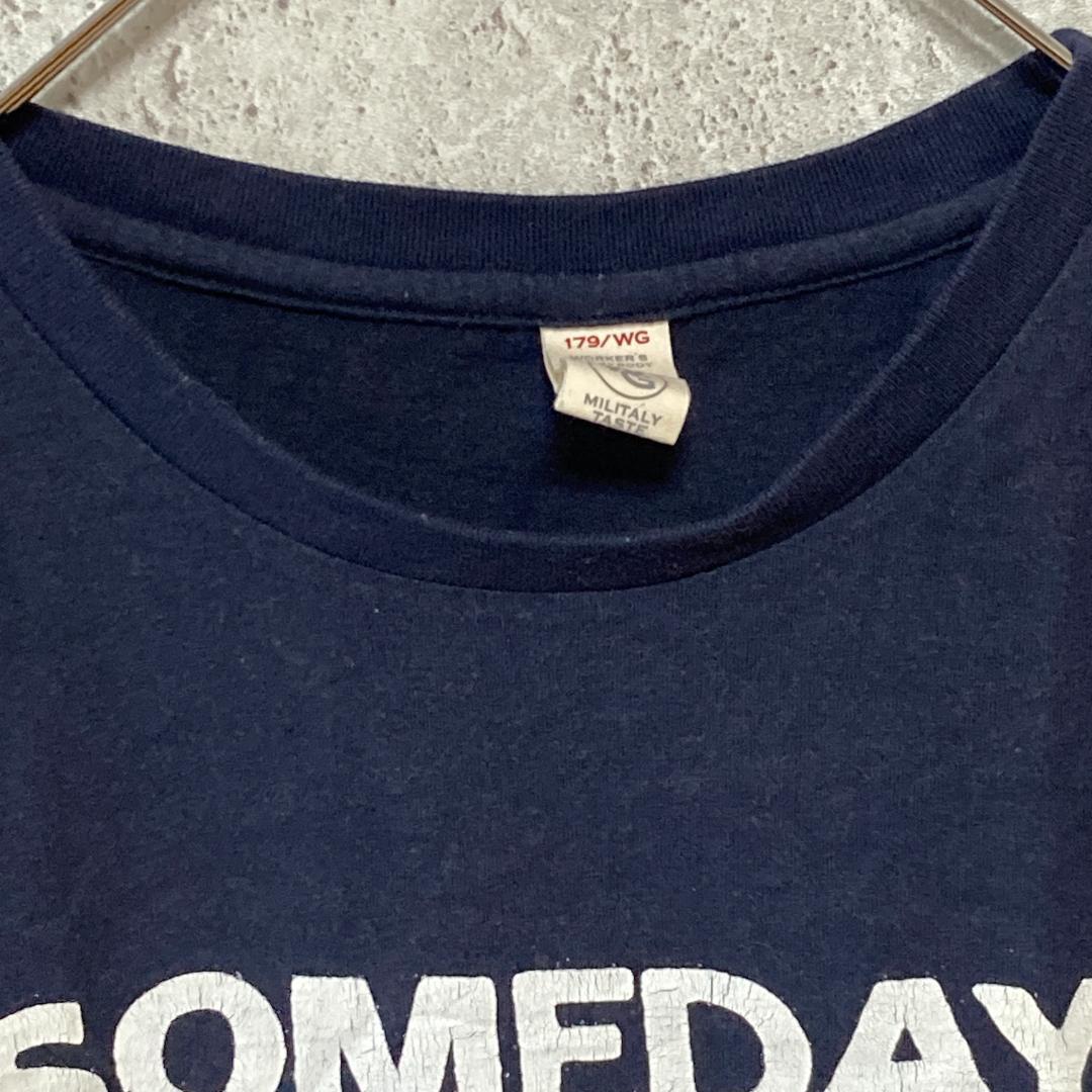 【Disney】ディズニー(F)ピノキオプリントTシャツ*半袖*綿100%*紺_画像4