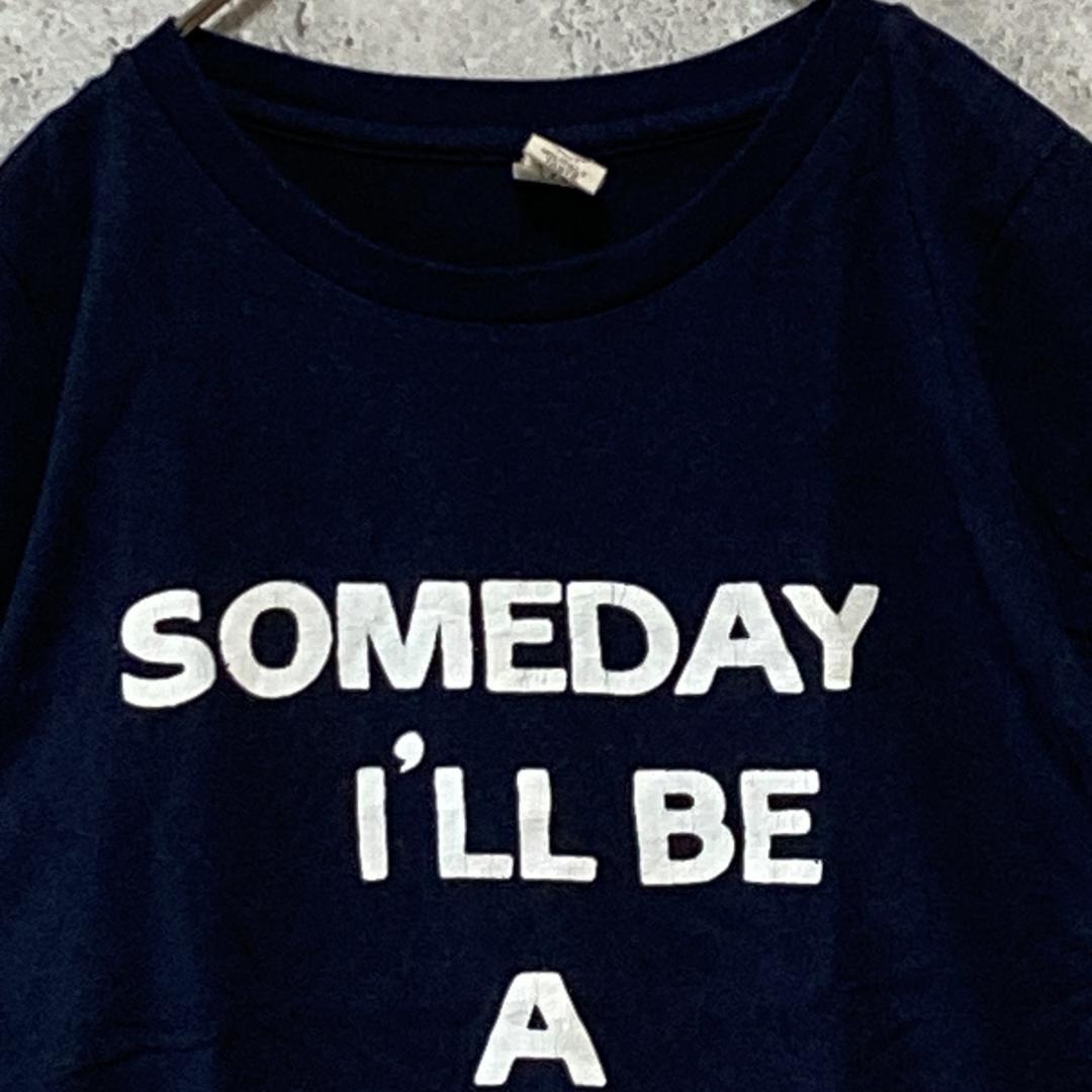 【Disney】ディズニー(F)ピノキオプリントTシャツ*半袖*綿100%*紺_画像10